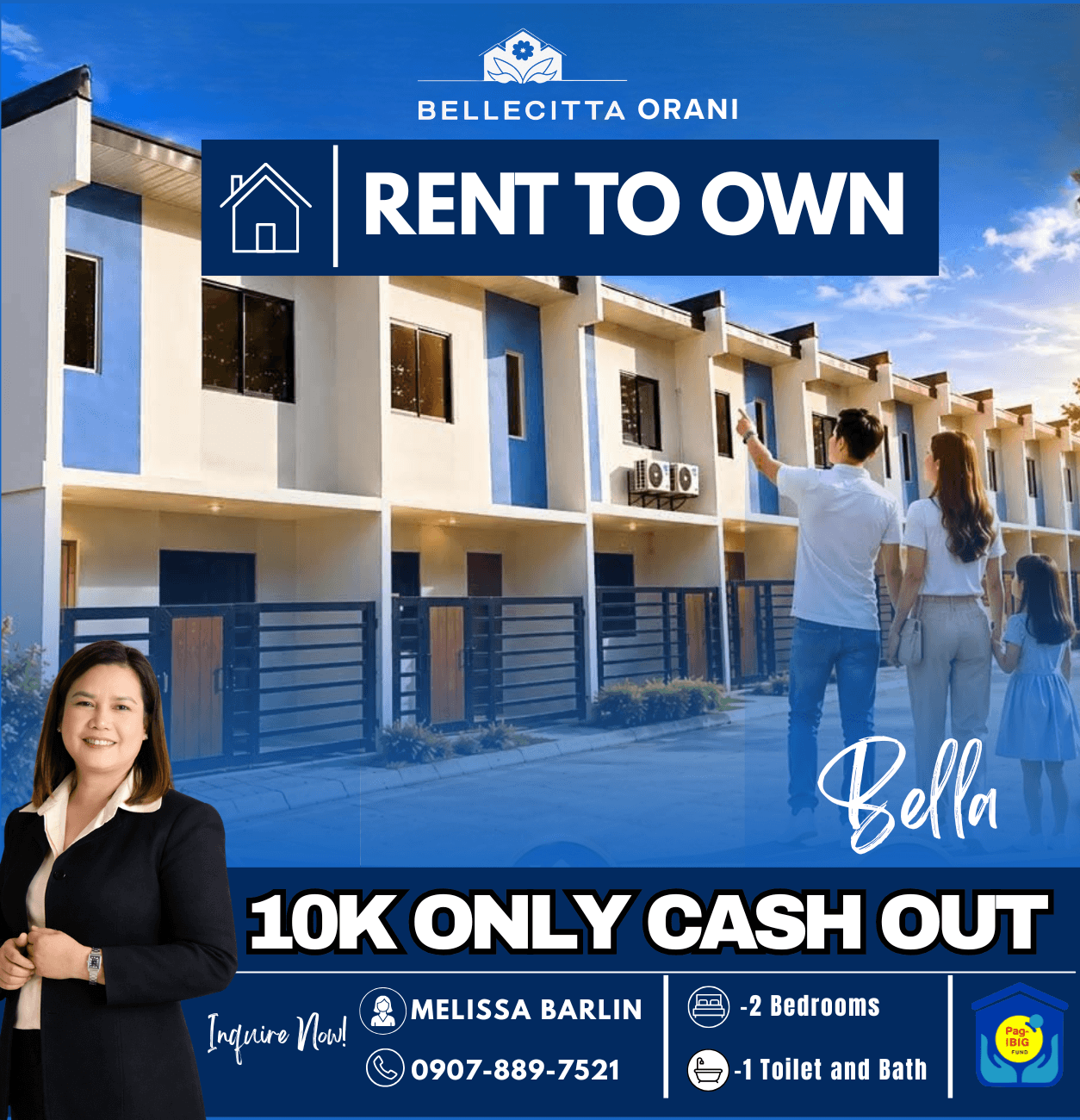 RFO UNIT AT BELLECITA SUBDIVISION